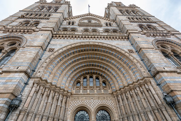 London,England, 16 Sep 2019: The Natural History museum is home to life and earth science specimens and welcomes many visitors every year