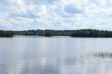 Water at Lake Ranuanjarvi in Finland