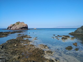 sea and rocks