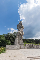 Memorial complex Hristo Botev in town of Kalofer, Bulgaria