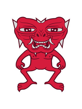 kleiner d&auml;mon knom kopf 