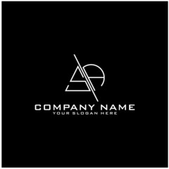 Letter SA logo icon design template elements