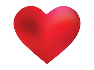 Blurred background in the form of a heart.