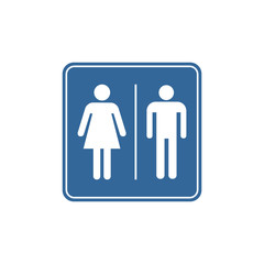 vector toilet sign symbol icon design