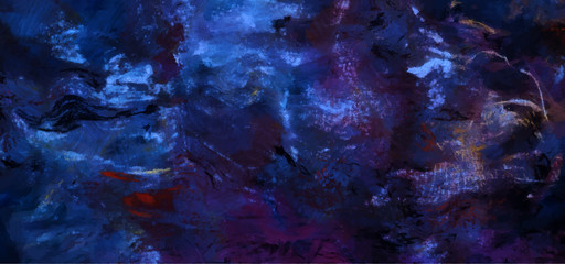 Abstract Vector Background with Acrylic Painting Artwork