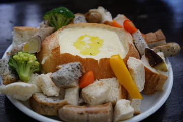 那須ペニーレインのチーズフォンデュ