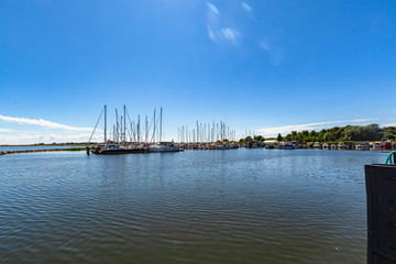 Obraz premium Hafen Kloster, Insel Hiddensee, Rügen