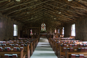 Old Wooden Church Chapel