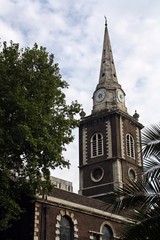 Iglesia de St. Botolph Aldgate en Londres, Reino Unido.