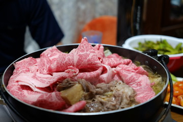 我が家のすき焼き