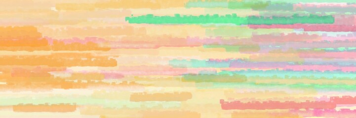wheat, sandy brown and medium aqua marine colors grunge banner background with horizontal strokes
