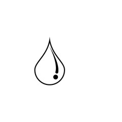 Fototapeta premium Water drop Logo Template vector