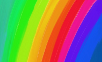 Minimalistic design with color gradients. Rainbow shades palette. Rainbow color gradations