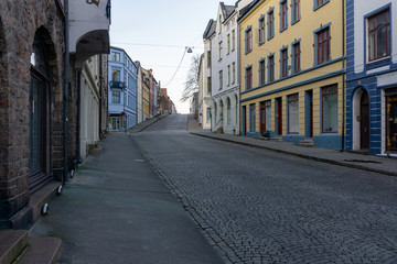 Obraz premium Alesund im Herbst Nortwegen