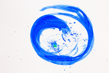 texture blue watercolour painting background