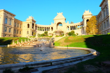 Fototapeta na wymiar Longchamp palace in Marseille, France