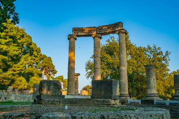 The anciant Olympia in Greece