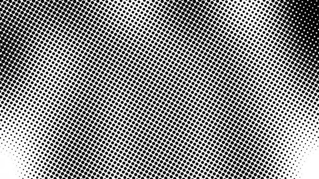 Half tone of many dots, computer generated abstract background, 3D rendering simple backdrop with optical illusion effect