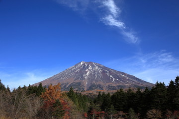 You can enjoy beautiful clear skies of autumn today.