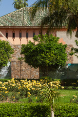 Fototapeta na wymiar Moroccan garden (Medina, Marrakech)
