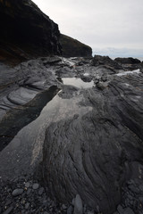 Pentargon Cove near Boscastle Cornwall