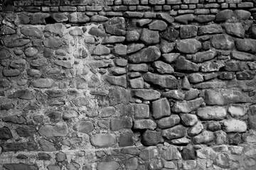 Old Stone wall for background 