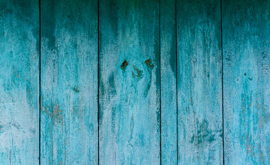 Old wooden textured blue background