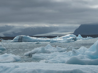 Fototapeta na wymiar Icy panorama
