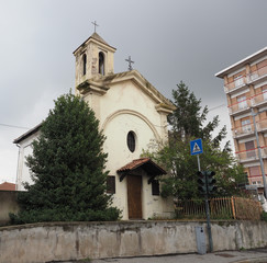 Fototapeta na wymiar San Rocco (Saint Roch) church in Settimo Torinese