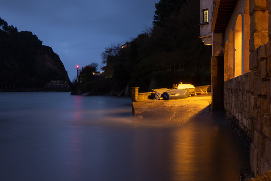 Mal tiempo en Pasai Donibane