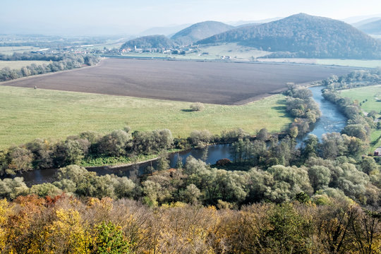 View from Reviste castle, Slovakia