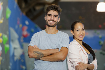 Fototapeta premium close up of a fitness couple
