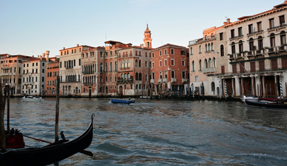 Fototapeta na wymiar La sempre romantica Venezia