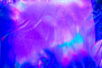 holographic neon abstract texture for background