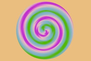 Hintergrund mit bunten Kreis.