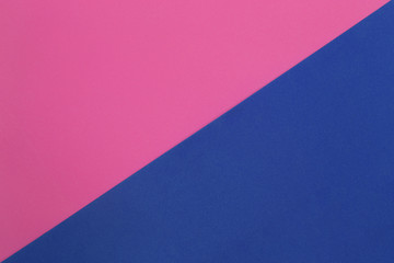Pink and Blue of Cardboard art paper.