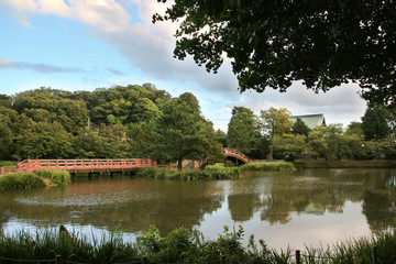 横浜金沢山称名寺の境内