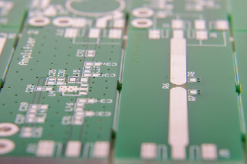 V-groove PCB panel technological separation for mass production