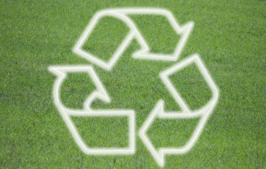 recycling symbol nature eko bio organic - obrazy, fototapety, plakaty