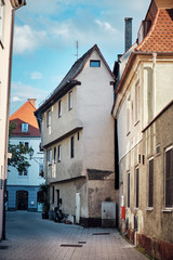 Fototapeta na wymiar Old house in Memmingen, Germany.