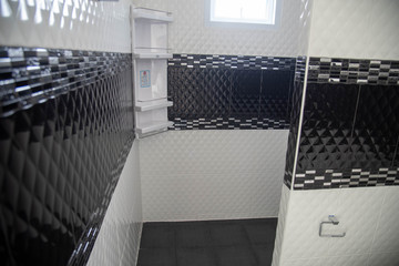interior of modern bathroom