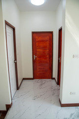 empty room with door and door