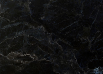 Black marble natural pattern for background, abstract black and white