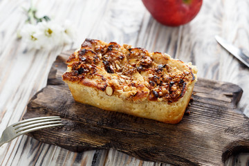 homemade sweet bread with nuts