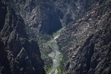 river at black canyon national park