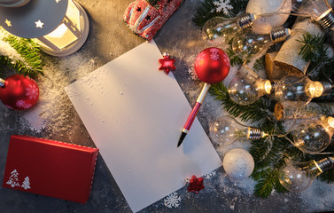 Santa Letter, greetings, Christmas gifts and decorations