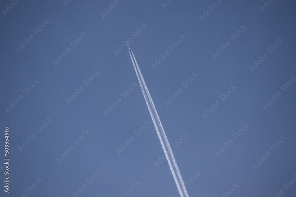 Sticker contrail