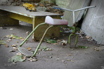 Chernobyl/Pripyat - Abandoned child's tricycle