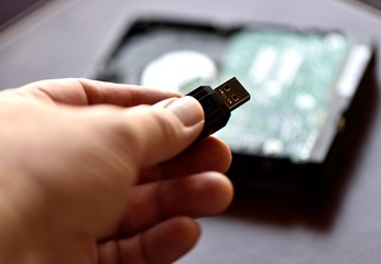 Clé USB et hackin