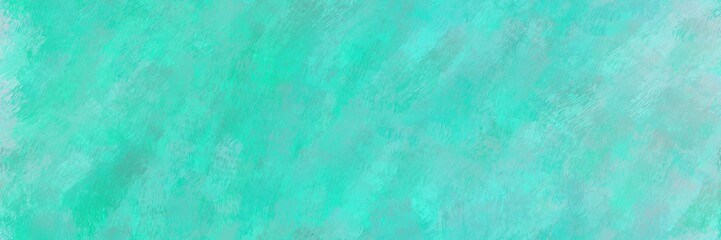 abstract seamless pattern brush painted background with medium turquoise, sky blue and dark turquoise color. can be used as wallpaper, texture or fabric fashion printing